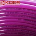 Труба для теплого пола Koer 16x2.0 PEX-B (pink) с кислородным барьером 