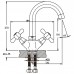 Смеситель для раковин Haiba DOMINOX 274 (HB0087)