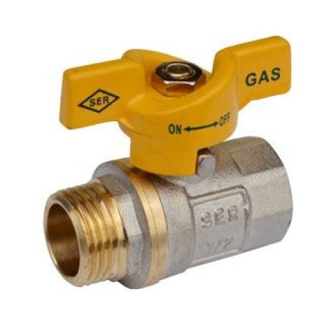 KOER PRO GAS кран 1/2" ГШ Бабочка                                               