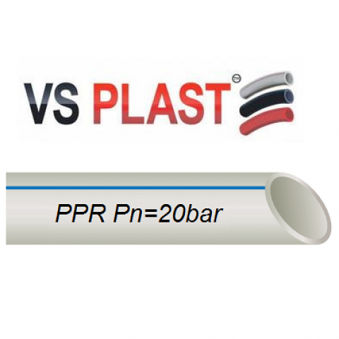 Труба VS Plast PPR Pipe PN25 40x6.4