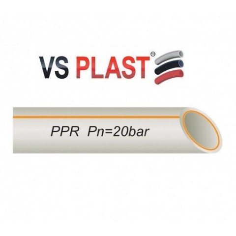 Труба VS Plast FR-PPR Fiber PN25 25x3.5