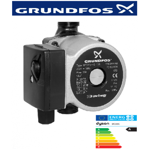 Циркуляционный насос Grundfos UPS 25/40/130 (Дания)